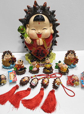 大连特产旅游纪念品海参吉祥物海参娃娃挂件摆件储钱罐工艺品纪念
