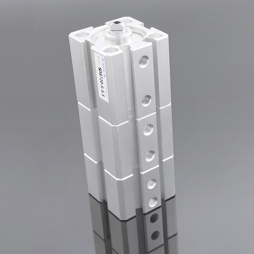 亚德客型超薄增压气缸SDAT20X40X63X100X25X40X50S带磁三倍力内牙