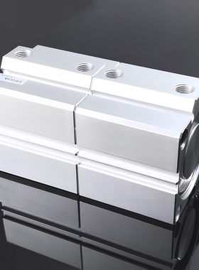 薄型倍力增压缸多位置双行程气缸SDAT12X5X0SB带磁外牙气动元件