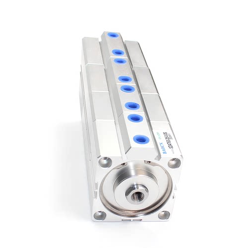 亚德客型多倍力增压气缸SDAT16/25/40/63/80/100X5X30X50B带外牙