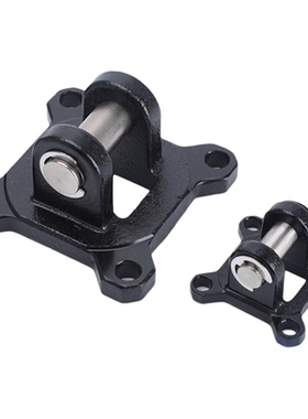 薄型气缸双耳座连接固定支架ACQ安装附件CB/CA/LB/FA/Y/I气动元件