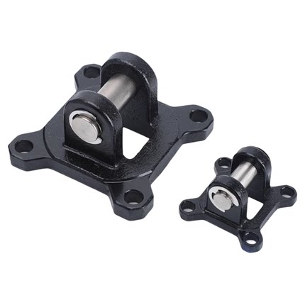 薄型气缸双耳座连接固定支架ACQ安装附件CB/CA/LB/FA/Y/I气动元件