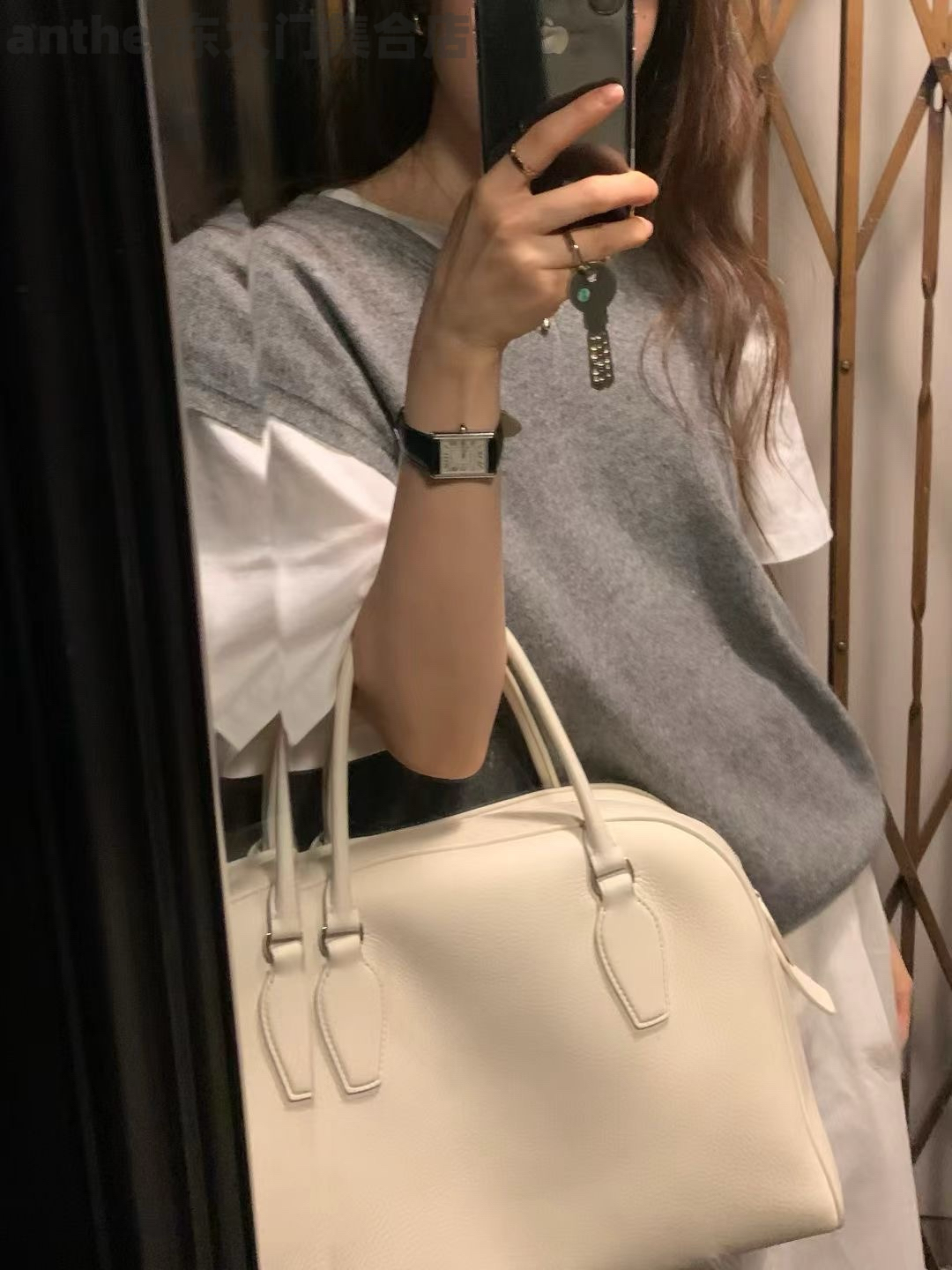 ounce韩国东大门2025秋季新款时尚百搭宽松休闲无袖马甲针织背心