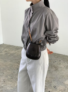 现货韩国东大门object2025春款时尚百搭立领拉链休闲短款外套