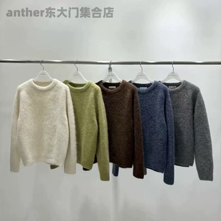 wood sage韩国东大门2025秋季新款时尚百搭宽松休闲针织衫毛衣