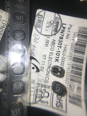 绕线电感LPN7850T-100K LPN7850T-101K 50PCS/件 每购买1件=50pcs