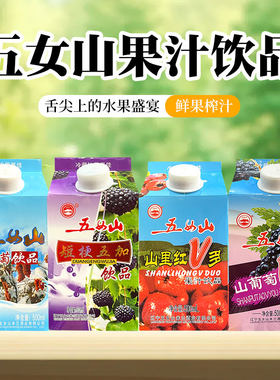 五女山果汁饮品500ml本溪桓仁特产五女山冰葡萄 汁果汁饮料