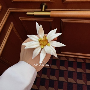 设计师品牌小众高级雕塑艺术层次感立体花蕊花朵戒指夸张大指环