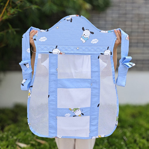 传统老式婴儿背带云南贵州四川宝宝后背广东背巾背扇夏季薄款网格