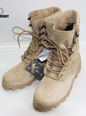 俄罗斯原品 俄军迷喀拉哈里全皮沙漠战术靴 特种兵作战靴 11051