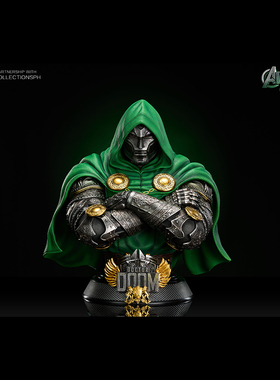 品匠IRON 胸像系列第二弹 漫威毁灭博士雕像模型