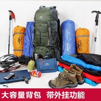 懸浮背負系統(tǒng)60升遠行客登山包