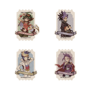 预定定金 COSPA 游戏王 ARC-V 休息模式 立绘 痛车贴纸 套装 日谷