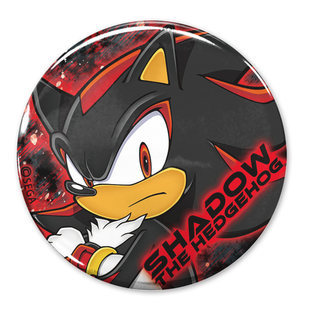 现货 COSPA 刺猬索尼克 究极生命体 暗影夏特 65mm大吧唧徽章日谷