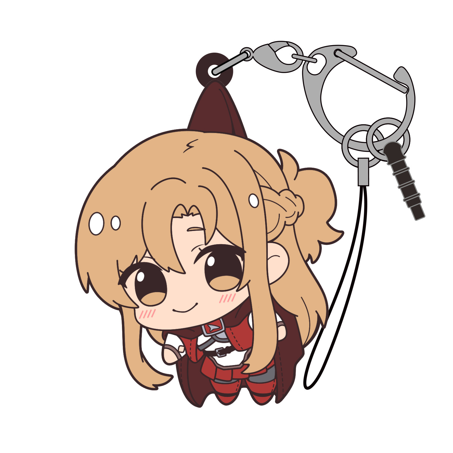 预定cospa防尘塞橡胶挂件刀剑神域进击篇无星之夜的咏叹调 亚丝娜