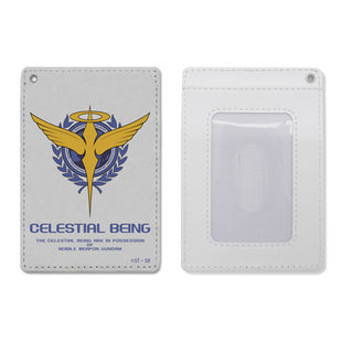 现货 COSPA 机动战士高达00 天人组织标志图案皮质卡套 日版周边