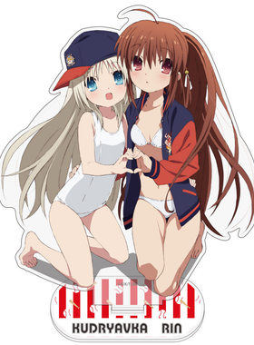 现货 COSPA Little Busters 枣铃 能美 大亚克力立牌 日谷周边
