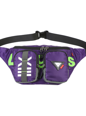 现货 FIREFIRST EVA 新世纪福音战士 初号机色 联名腰包 胸包