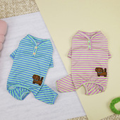 狗狗四脚衣春夏新款 泰迪狗比熊宠物衣服舒适居家服26机灵狗四腿裤