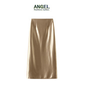 高级感金色半身裙女2024新款 气质小个子新中式 绝美裙子0830