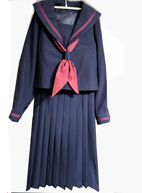 马路须真假学园日式水手服 COS学生演出班服 JK制服 学生校服套装