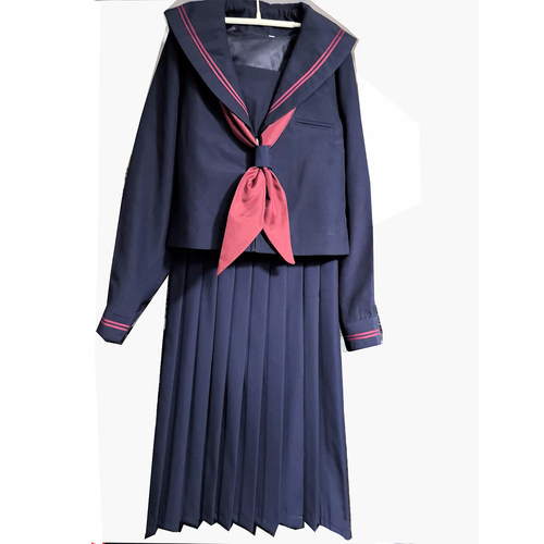 校服套装长袖水手服JK制服马路须