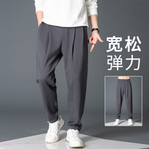 哈伦裤潮男西裤休闲裤