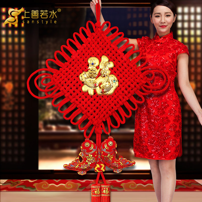 中国结挂件 客厅大号福字2026马年新年喜庆春节挂饰高档壁挂装饰