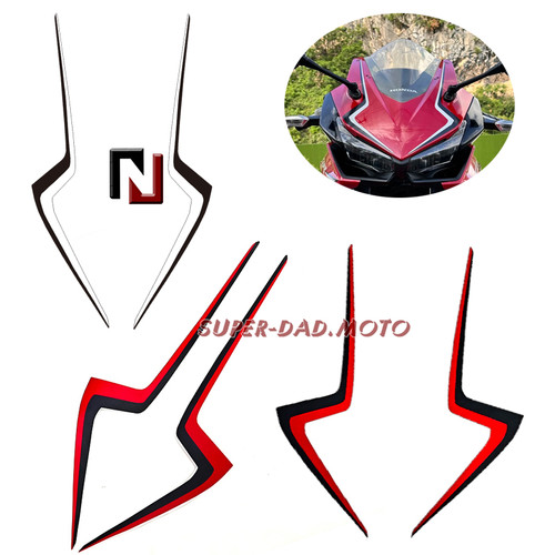 适用于本田CBR400R CBR500R 车头改装拉花 头罩贴纸 防水防晒贴花