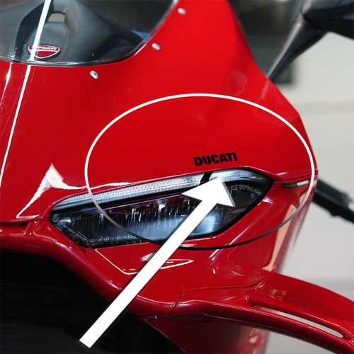适用杜卡迪DUCATI 街霸 V2 V4 S 鸰速939 950s 119959 899 车头贴