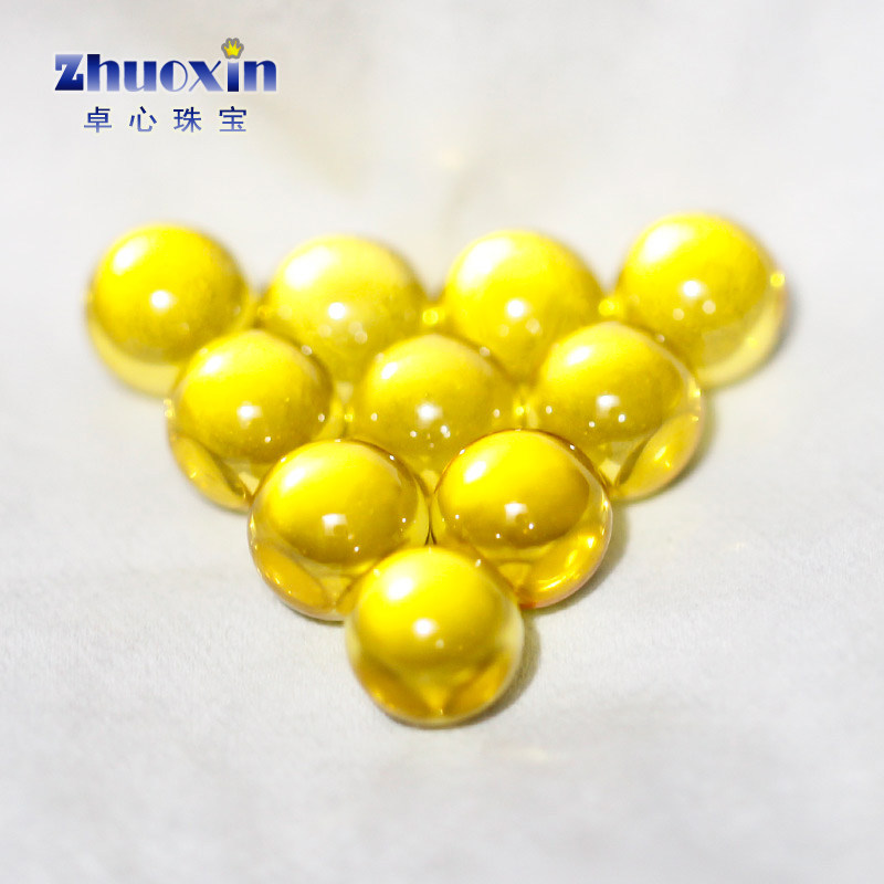 圆球形金黄色锆石裸石光珠无孔 圆珠素面饰品珠子人造宝石锆石,饰品/流行首饰/时尚饰品新,其他DIY饰品配件,淘宝优惠券,粉丝福利购,淘宝优惠卷