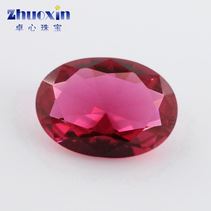 蛋形5#玫红色玻璃人造合成红宝石裸石  椭圆形戒面尖底散珠主石钻,饰品/流行首饰/时尚饰品新,其他DIY饰品配件,淘宝优惠券,粉丝福利购,淘宝优惠卷