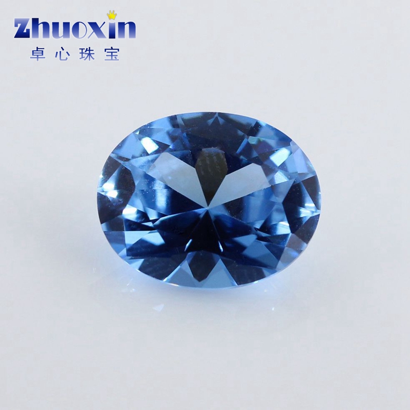 diy椭圆形裸钻吊坠戒指尖晶石