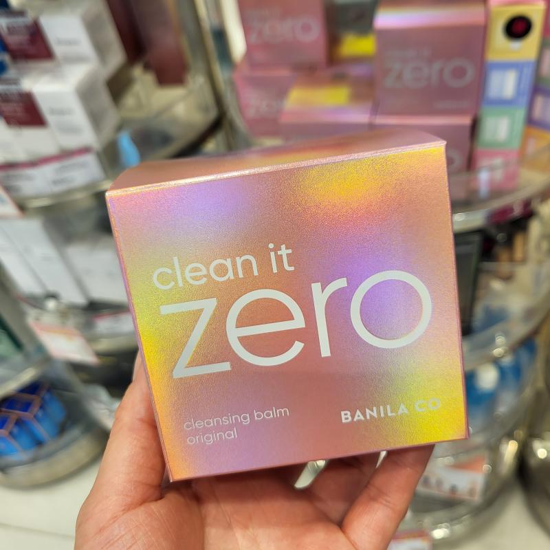 香港正品芭妮兰zero净柔粉色卸妆膏霜100ml温和深层清洁保濕抗敏