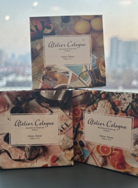 亏清 欧珑 赤霞橘光 情柚独钟 醉心柠香 馨情时光香水小样2ml套装