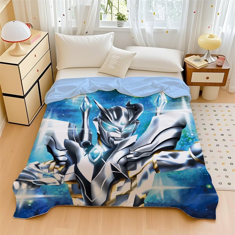 儿童卡通奥特曼全棉夏凉被男孩卧室单人纯棉空调被午睡薄被子被芯,床上用品,棉花被,淘宝优惠券,粉丝福利购,淘宝优惠卷