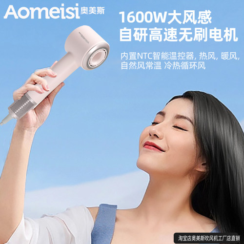 奥美斯1600W负离子护发电吹风
