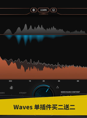 waves 正版 Curves Resolve 正版插件效果器