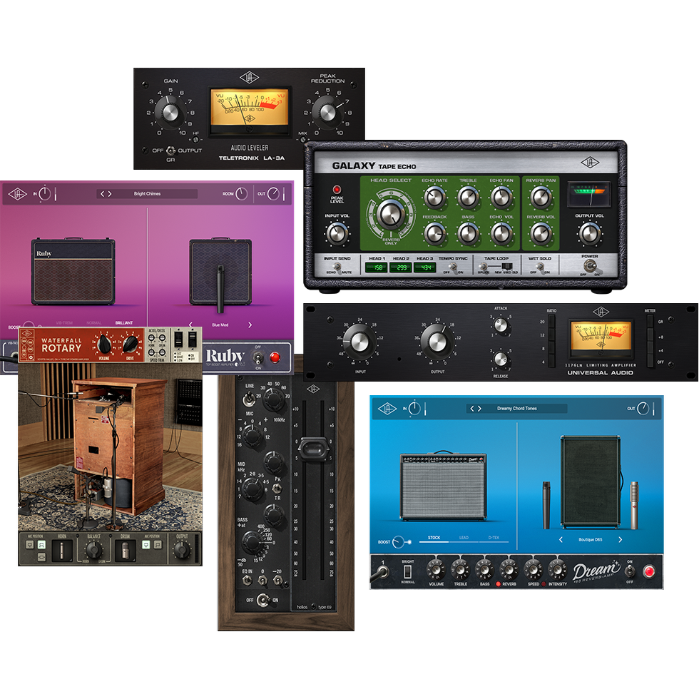 正版 UAD Guitar Bundle 吉他效果器