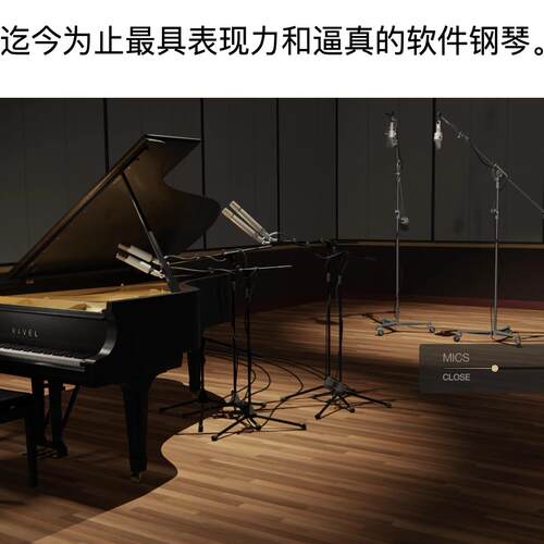 正版 UAD Ravel 物理建模施坦威 B 型钢琴软音源音色库插件