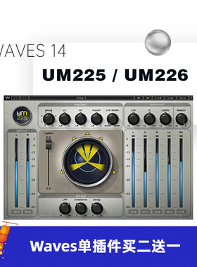 WAVES16 UM225 / UM226插件环绕声5.1声道转换
