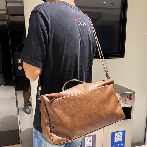 ThreeBox韩版复古手提包男斜挎包