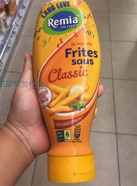 2瓶荷兰直邮包邮包税remia  Fritessaus蛋黄酱无糖半脂口味选择多