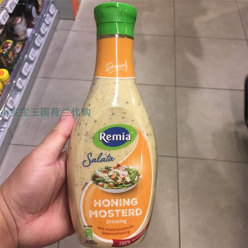 2瓶荷兰直邮包邮包税 remia 系列沙拉酱 口味独特 适合各类沙拉
