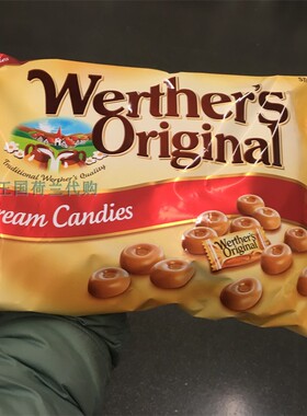 1袋荷兰直邮包邮包税 Werther's Original奶油焦糖太妃糖味觉享受