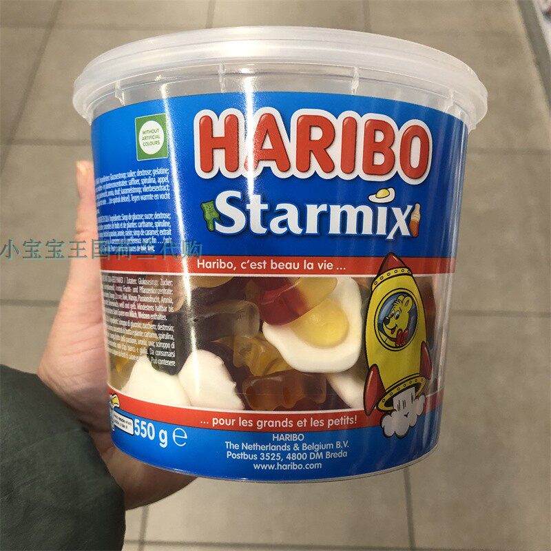 2罐荷兰直邮包邮包税Haribo哈瑞宝混合软糖 糖果爱好者的完美之选