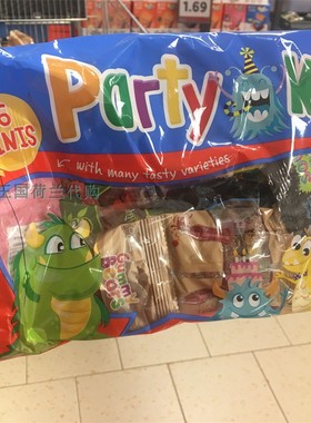 3袋荷兰直邮包邮包税德国Sweet Corner Partij Mix卡通水果软糖