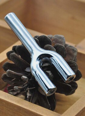 花花大叔金属鼻烟双孔吸管鼻吸器U型烟斗pipe