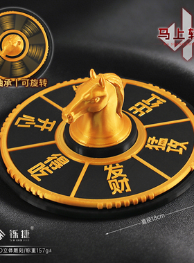 三角洲周边 S8赛季大红物资鎏金马头马上转运3D打印游戏道具模型
