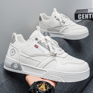 男鞋 软底低帮运动鞋 新款 原创舒适系带百搭休闲板鞋 小白鞋 2026春季